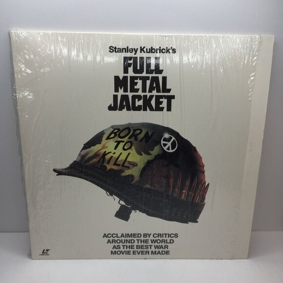 Full Metal Jacket Stanley Kubrick Laser Disc Best War Movie Modine Baldwin Ermey - Picture 2 of 10